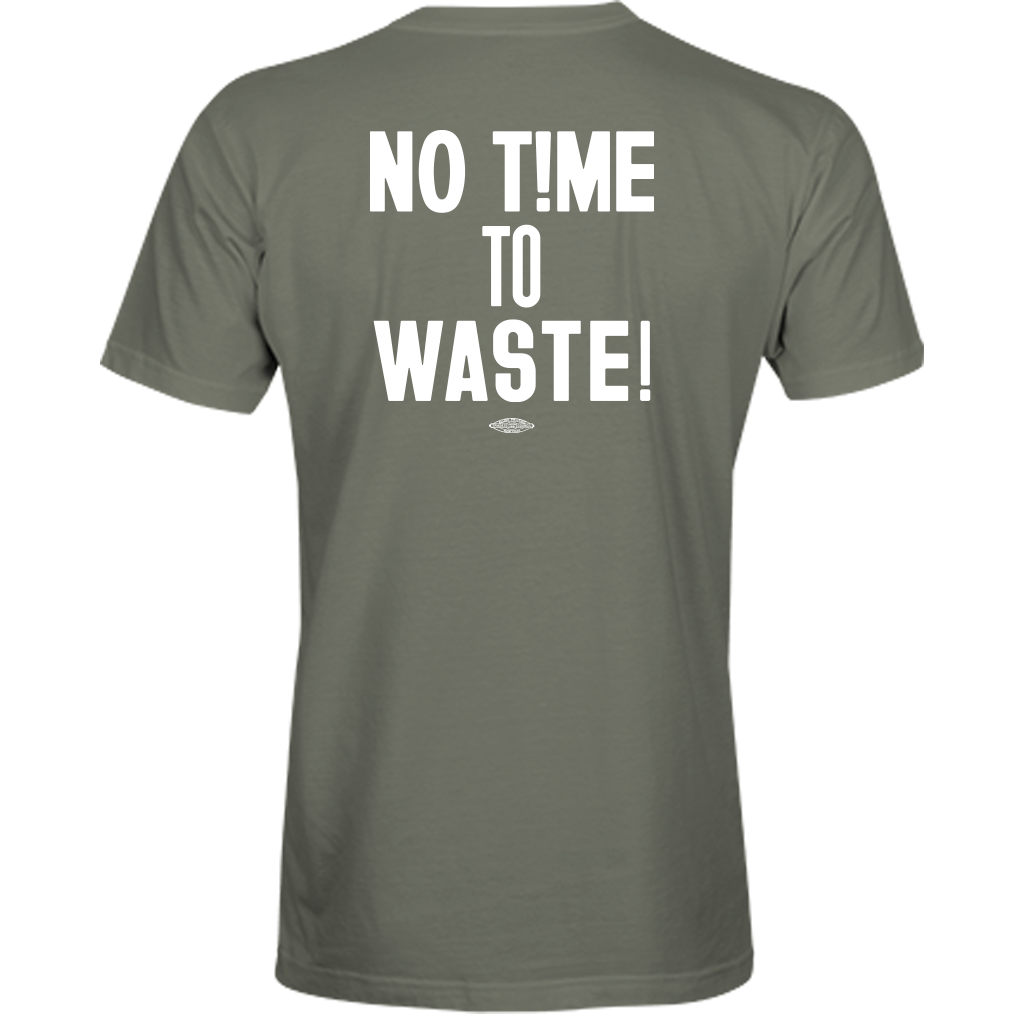 Chromatisch lijden Kelder No Time To Waste' Organic Cotton Short Sleeve T-Shirt - NEW COLORS! – Third  Act
