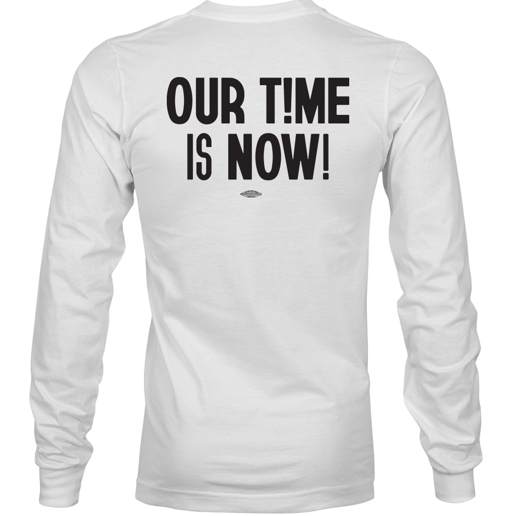 コレクション our time is now t シャツ