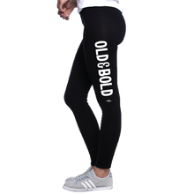 Load image into Gallery viewer, &#39;Old &amp; Bold&#39; Cotton/Spandex Leggings
