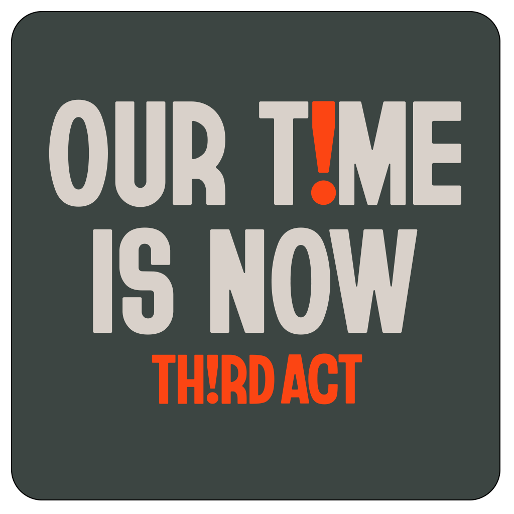 'Our Time is Now' Sticker