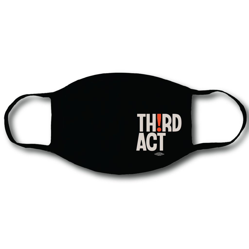 Third Act Logo Cotton Face Mask